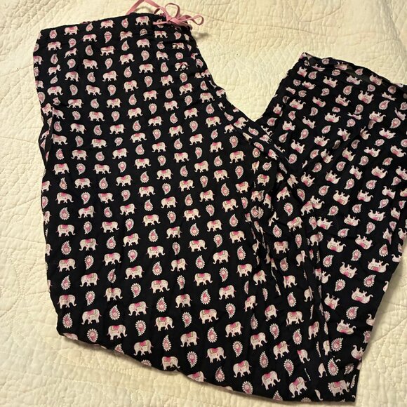 Vera Bradley Vintage Pattern Pajama Bottoms - Picture 1 of 7
